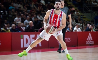 Campazzo debiutas pažymėtas skaudžia "Crvena Zvezda" nesėkme Miunchene